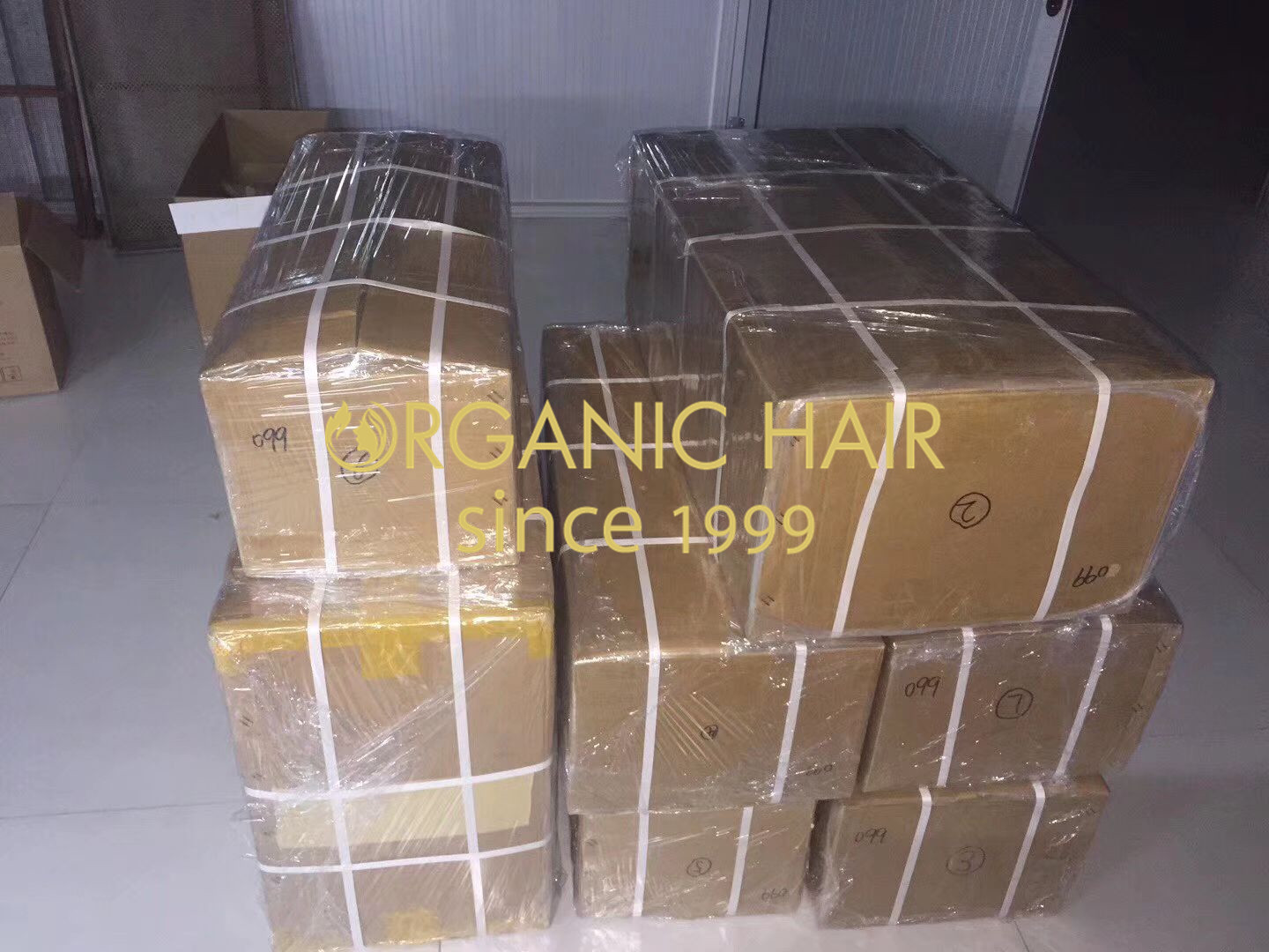 The SAS/STAT system provides customers fast service by preparing hair extension products large in stock h2  